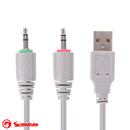 Gejmerski Slusalki - Scorpion HG8936 - Pink/Grey