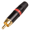 Audio konektor - Neutrik - RCA - NYS373-2 - Masko - Red