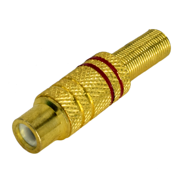 Audio adapter - RCA (Pin) - zenski - Gold / Red
