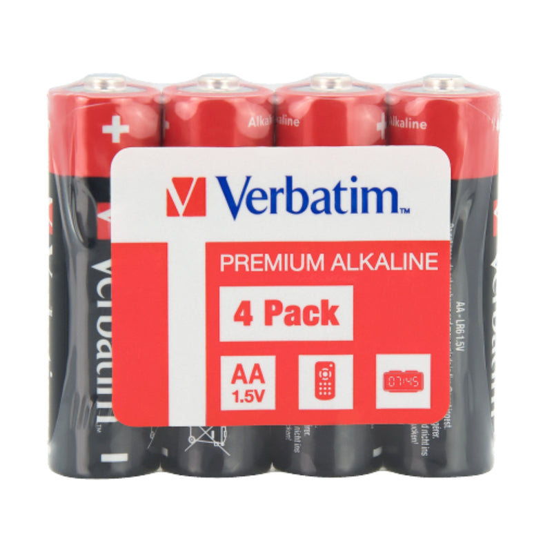 Baterija AA - Verbatim Alkaline (Pack of 4)