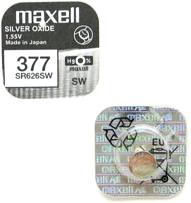 Baterija kopce - Maxell 377 (SR626SW, SR626, AG4, LR626, LR66)