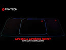 Gejmerska Podloga za Gluvce - Fantech MPR800s - Firefly Black LED RGB