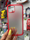 Maska za telefon Iphone 11 Pro - Clear Red