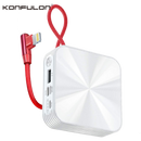 Prenosna Mobilna Baterija - Konfulon A5 - Lightning 10000mAh - White