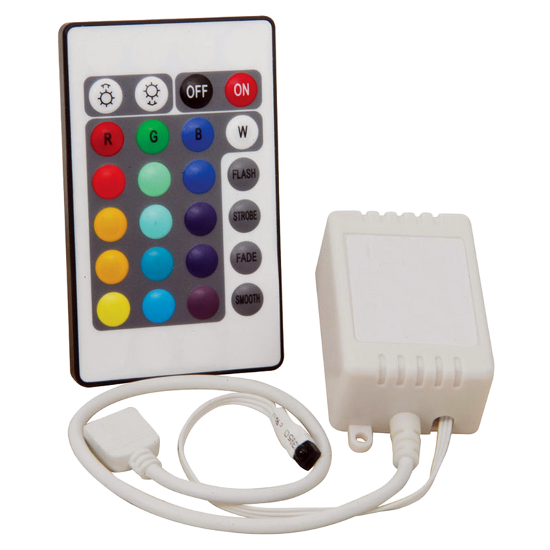Kontroler za RGB LED svetlo / lenta so Dalecinski upravuvac
