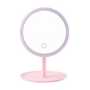 Led ogledalo za sminkanje - Table Lamp Makeup Mirror - Pink