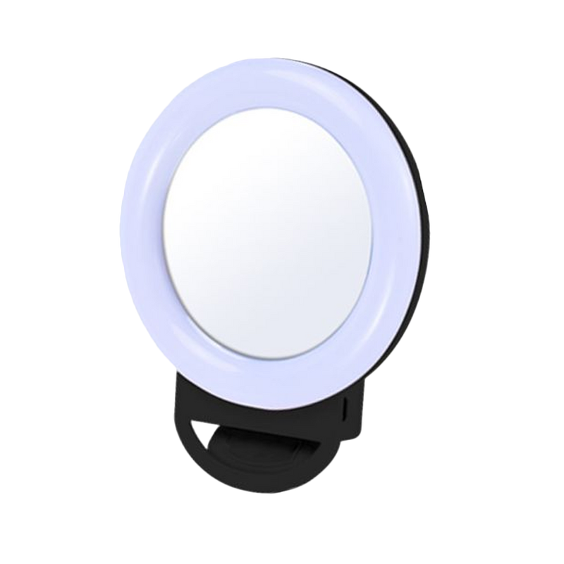Kruzna Led Svetilka so Ogledalo - Selfie Ring Light - HR20