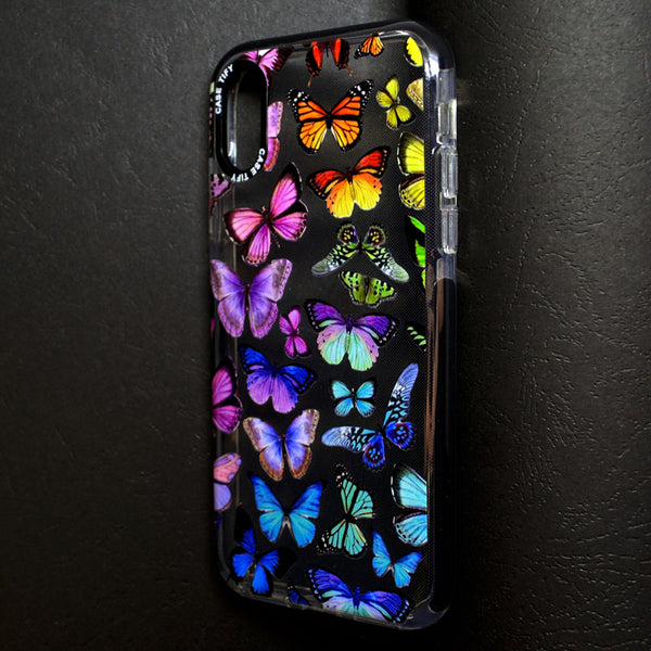 Maska za telefon iPhone X / Xs -  Color Butterflies