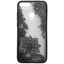 Maska za Telefon - Huawei Y6 2018 - Semi Transparent - Black