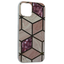 Maska za telefon Iphone 12 / 12 Pro - Abstract Cream