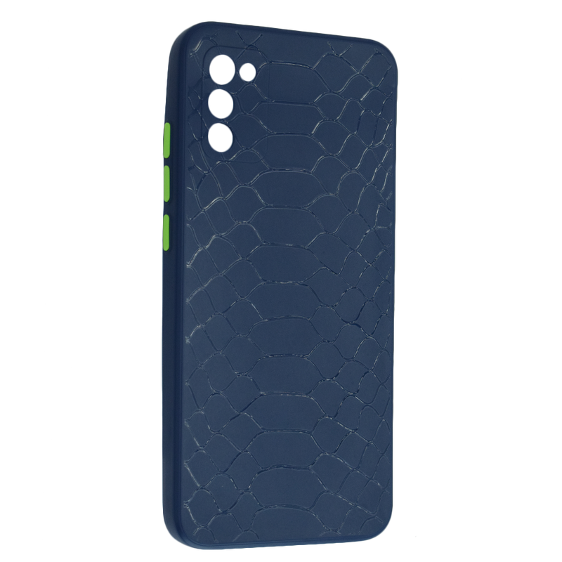 Maska za telefon - Samsung Galaxy A02s - Texture - Dark Blue