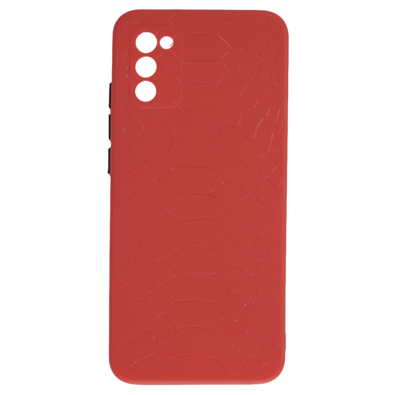 Maska za telefon - Samsung Galaxy A02s - Texture - Red