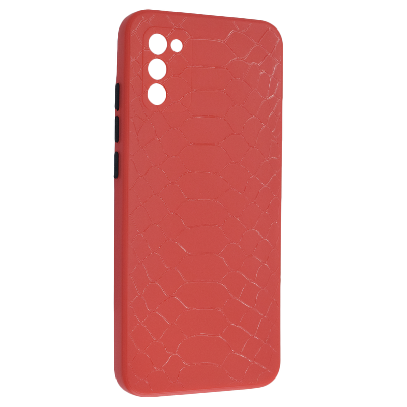 Maska za telefon - Samsung Galaxy A02s - Texture - Red