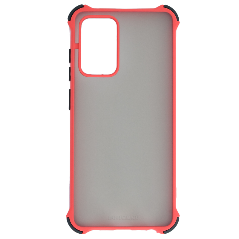 Maska za telefon Samsung Galaxy A52 / A52s - Matte Red / Black