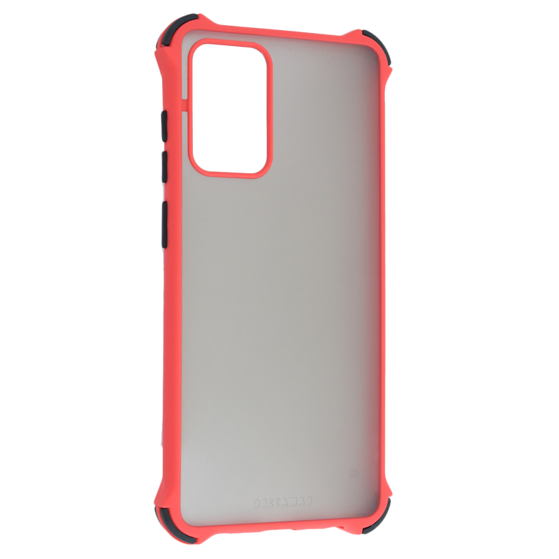 Maska za telefon Samsung Galaxy A52 / A52s - Matte Red / Black