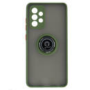 Maska za telefon Samsung Galaxy A52 / A52s - Ring - Matte Olive Green
