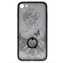 Maska za telefon Iphone 7 - Butterfly - Clear/Black