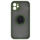 Maska za telefon iPhone 12 - Ring - Matte Olive Green