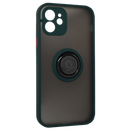 Maska za telefon iPhone 12 - Ring - Matte Dark Green