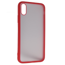 Maska za telefon Iphone X / Xs - Clear Red