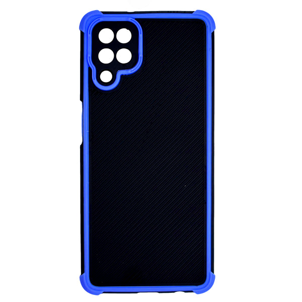 Maska za telefon - Samsung Galaxy A12 - Black / Blue