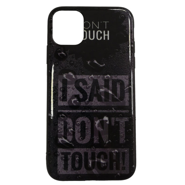 Maska za telefon iPhone 11 - Don't Touch- Black