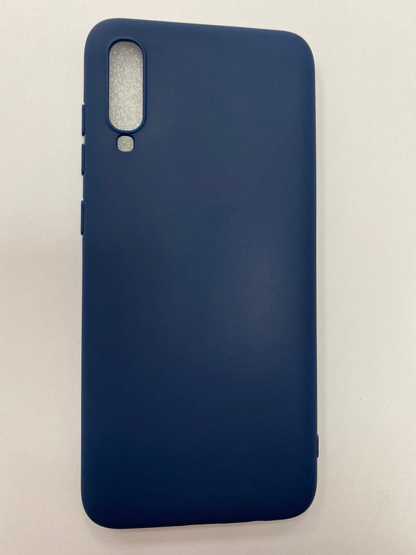 Maska za telefon Samsung A70 - Guma Dark Blue