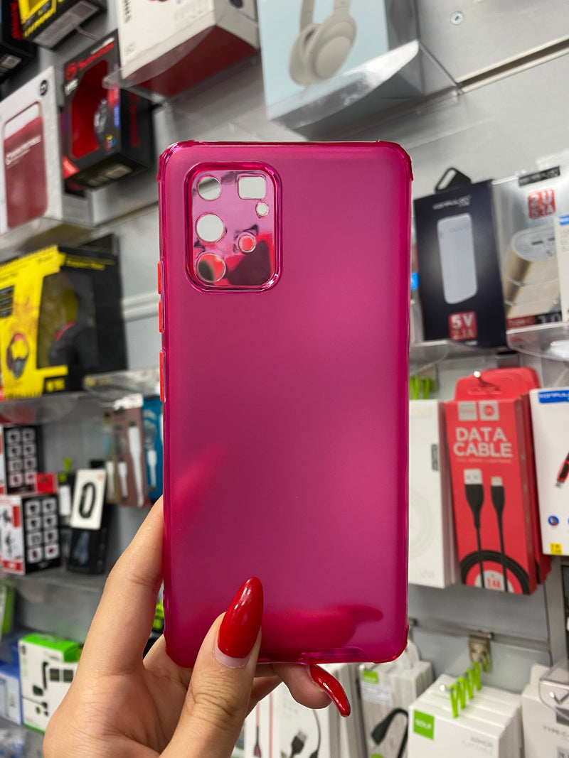 Maska za telefon Samsung S10 Lite 2020 - Matte Clear Dark Pink