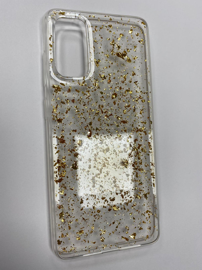 Maska za telefon Samsung S20 - Clear Gold