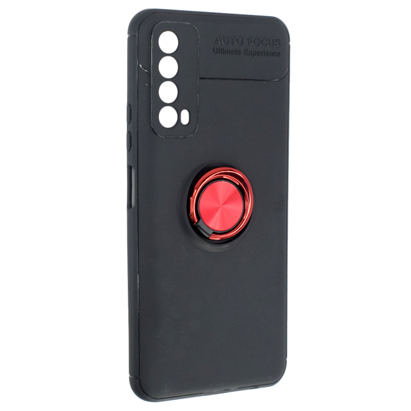 Maska za telefon - Huawei P Smart 2021 Elegant Finger - Black / Red