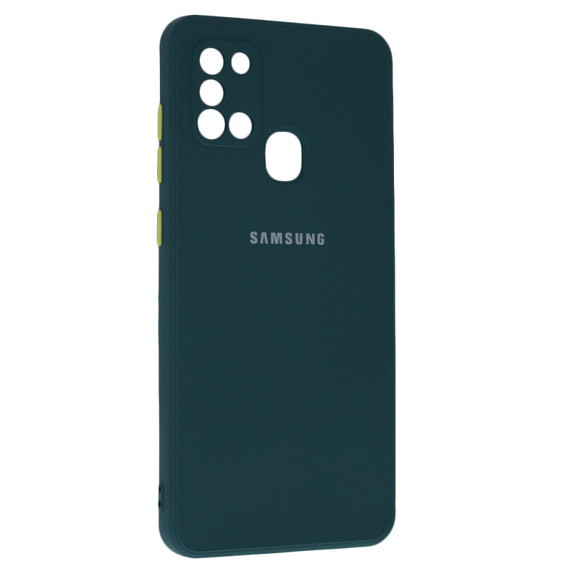 Maska za telefon Samsung Galaxy A21s - Dark Green