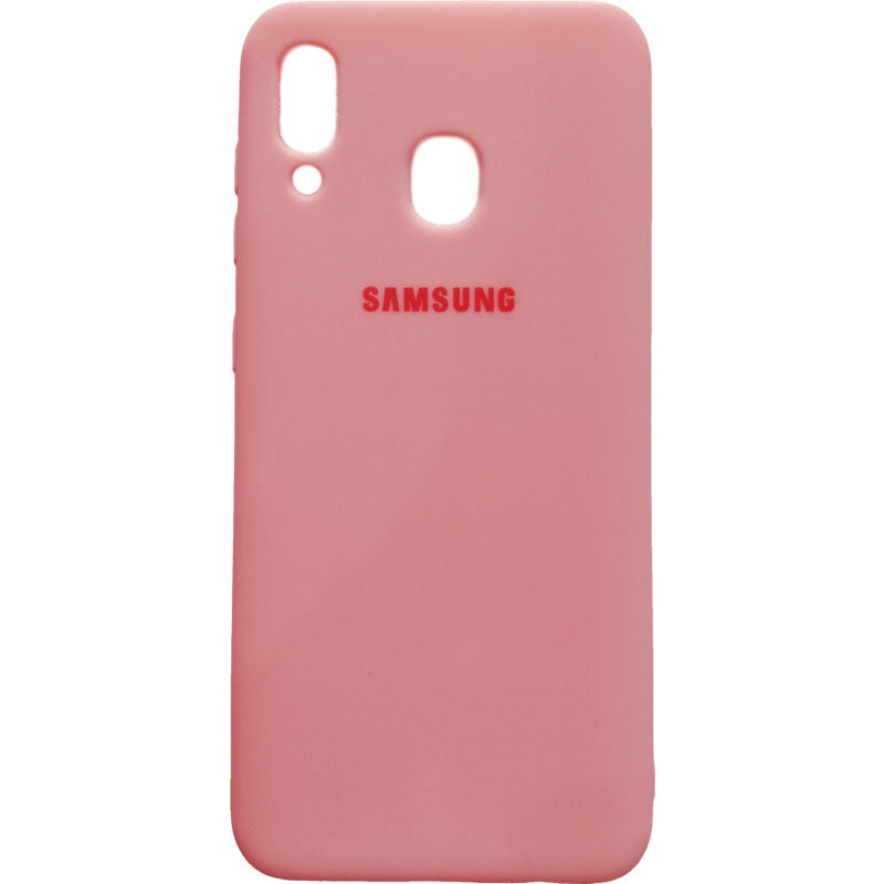 Maska za telefon Samsung A30 - guma pink