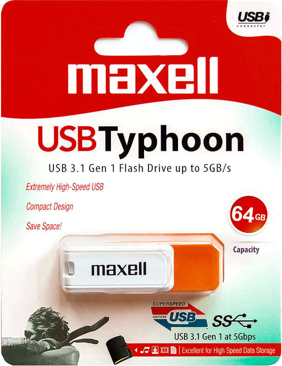 USB Stick 64GB - Maxell  Typhoon
