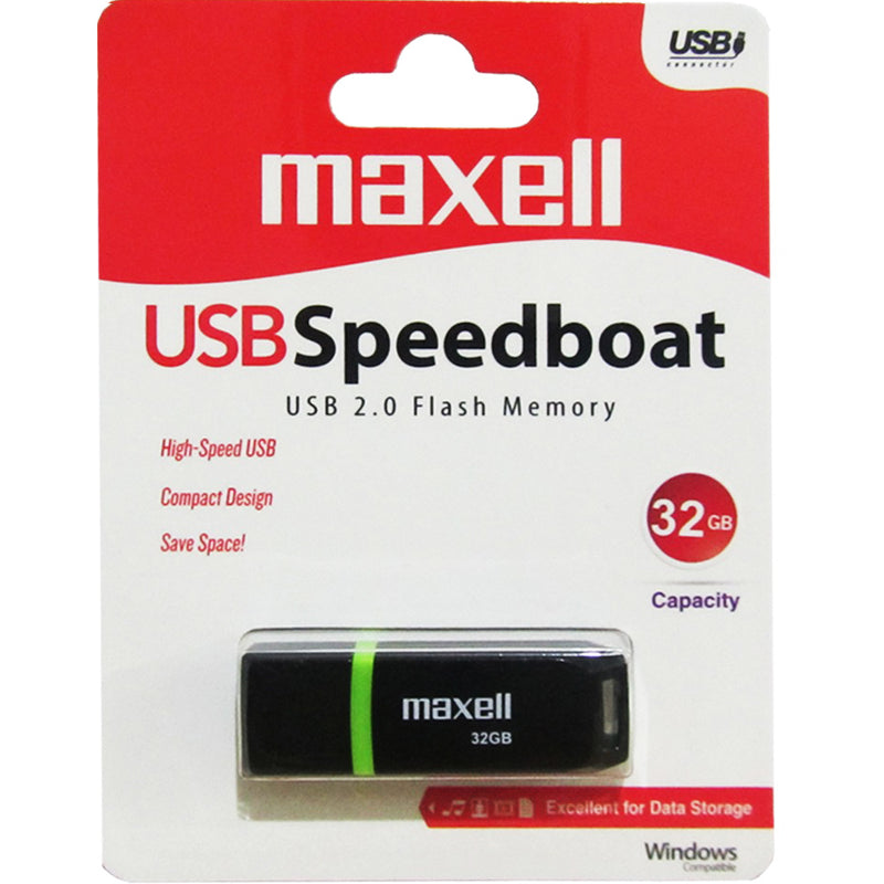 USB Stick 32GB - Maxell Speedboat 2.0