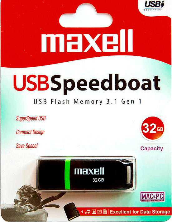 USB Stick 32GB - Maxell Speedboat 3.1