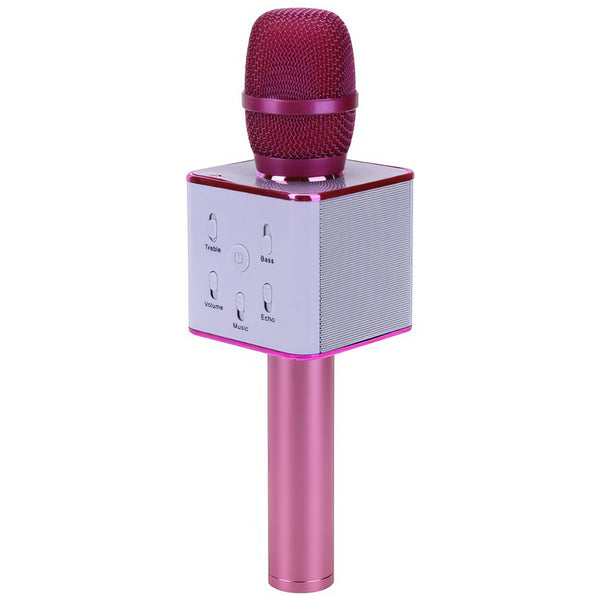 Karaoke Mikrofon so Zvucnik - Q7 - Pink
