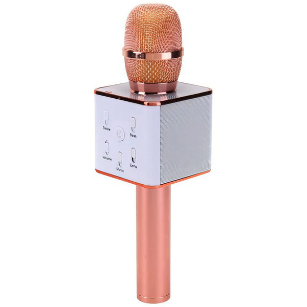 Karaoke Mikrofon so Zvucnik - Q7 - Rose Gold