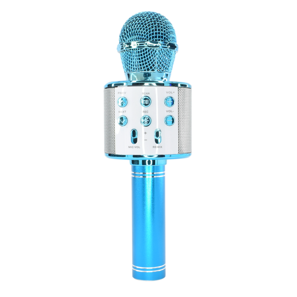 Karaoke Mikrofon so Zvucnik - WS-858 - Blue
