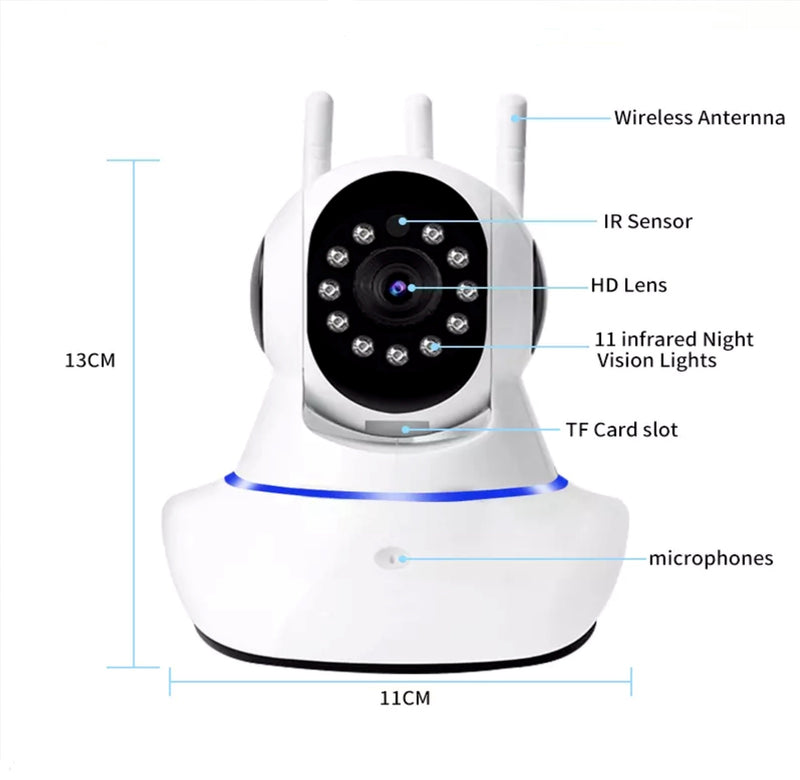 Nadzorna Wireless Kamera - Wifi Smart Net Camera - V380 Pro