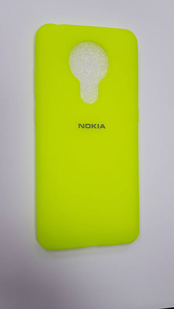 Maska za telefon Nokia 5.3 - Guma Flurescent green