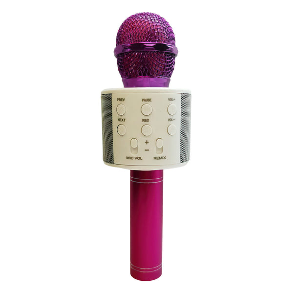 Karaoke Mikrofon so Zvucnik - WS-858 - Pink