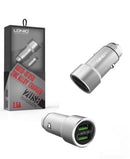 Polnac za vo Avtomobil so Kabel - Metal - LDNIO C302