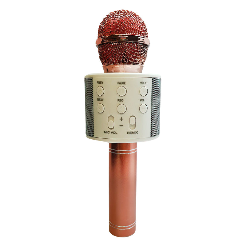 Karaoke Mikrofon so Zvucnik - WS-858 - Rose Gold