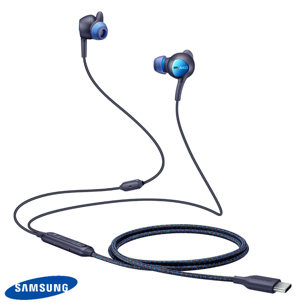 Slusalki so Type-C priklucok - Samsung AKG - Black / Blue