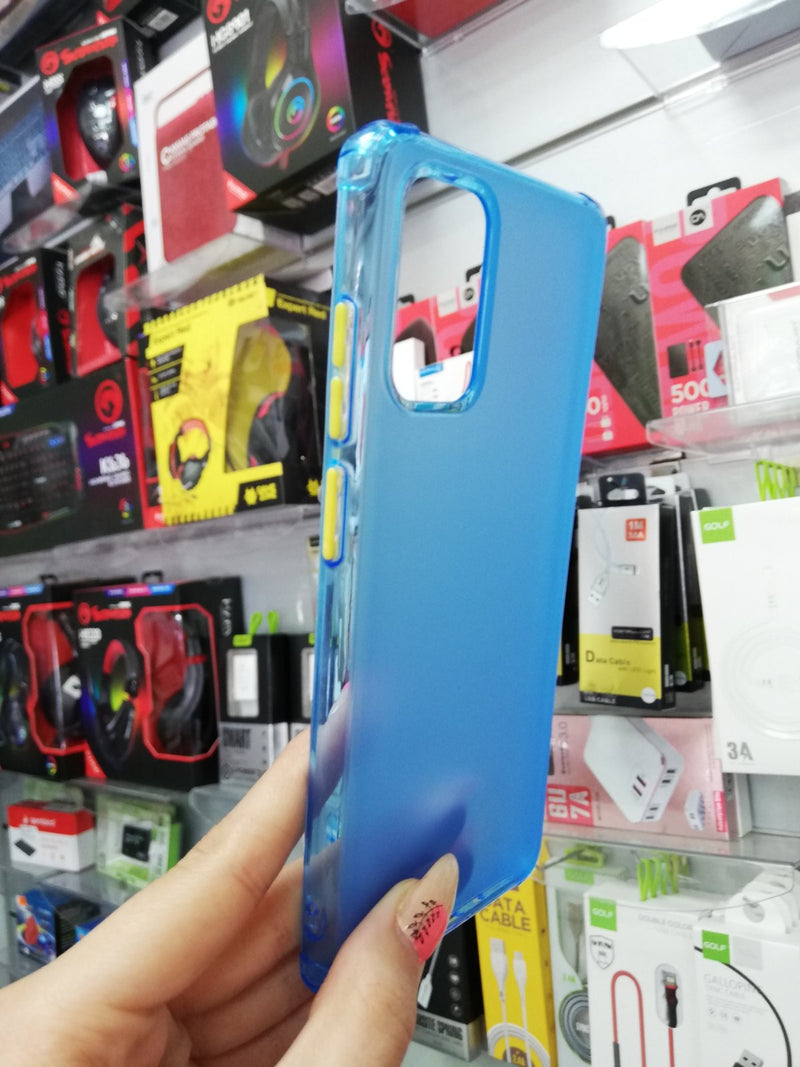 Maska za telefon Samsung S20 Plus - Matte Clear Blue