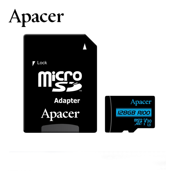 Micro SD Karticka 128GB - Apacer Rioo - High Speed