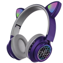 Wireless Slusalki - Cat Ears - ST79M - Purple