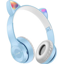 Wireless Slusalki - Cat Ears - P47M - Blue