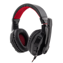 Gejmerski Slusalki - White Shark - Panther - Black / Red