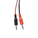 Gejmerski Slusalki - White Shark - Panther - Black / Red